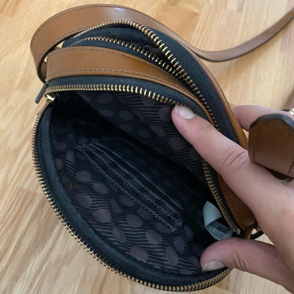 Mocha Round Purse - Picture 5 of 8